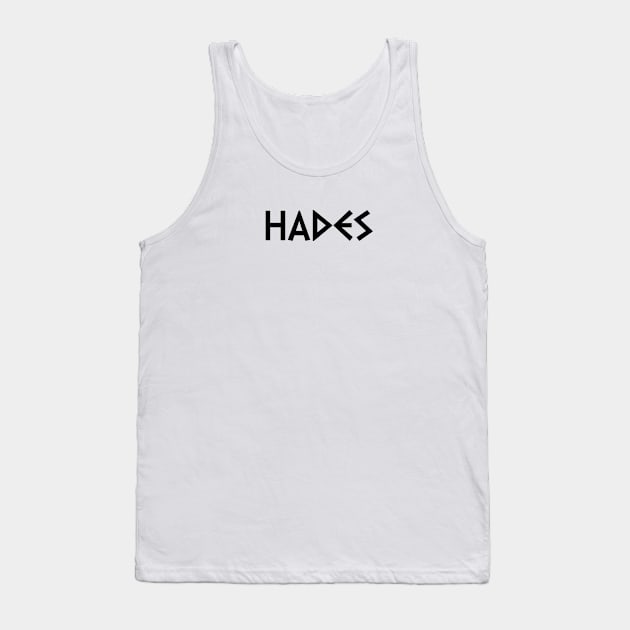 Hades Tank Top by greekcorner